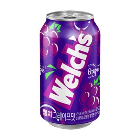 상품 이미지: 웰치스 그레이프맛, 355ml, 12개
