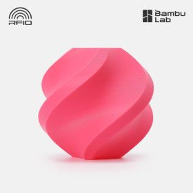 상품 이미지: Bambu Lab 뱀부랩 필라멘트 PLA Basic 1kg 리필형 - 핫 핑크 (10204)