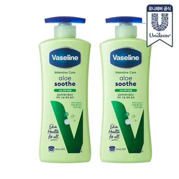 상품 이미지: NEW 바세린 바디로션 알로에 400ml 2개