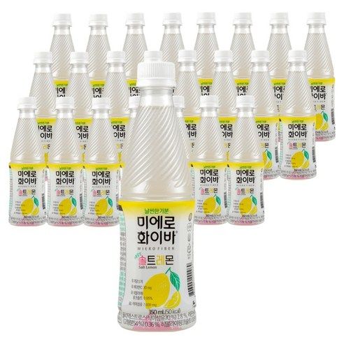 상품 이미지: 미에로화이바 솔트레몬, 350ml, 24개
