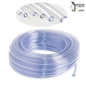 상품 이미지: PVC 투명호스/튜브 수평호스 1롤 (90M) 내경-6/8/9/10/12mm 다용도 호수 튜브관