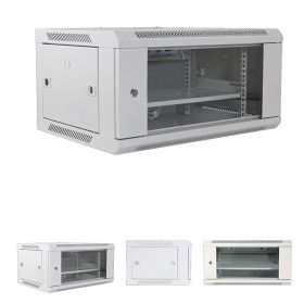 상품 이미지: 19형 미니 허브랙 300H 600W 450D 케이지너트 전산랙 통신랙 장비 표준 랙케이스 캐비넷랙 CCTV렉 허브렉