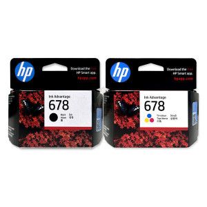 상품 이미지: HP NO.678정품잉크 (CZ107AA/검정+CZ108AA/칼라) DJ 2515 2545 3515 3516 3545 세트