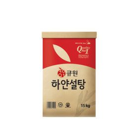 상품 이미지: 큐원 하얀설탕 15kg /정백흰설탕 갈색설탕 흑설탕