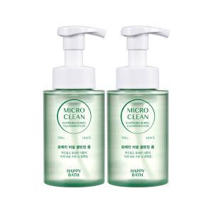 상품 이미지: 해피바스 마이크로 클린 솝베리/딥버블 버블폼 300ml 2개