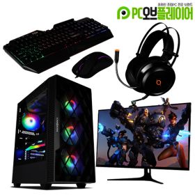 상품 이미지: 게이밍 컴퓨터 세트 조립PC 롤컴퓨터 배그 오버워치 발로란트 게임용 풀세트 한방에 끝내는 게이밍PC 세트