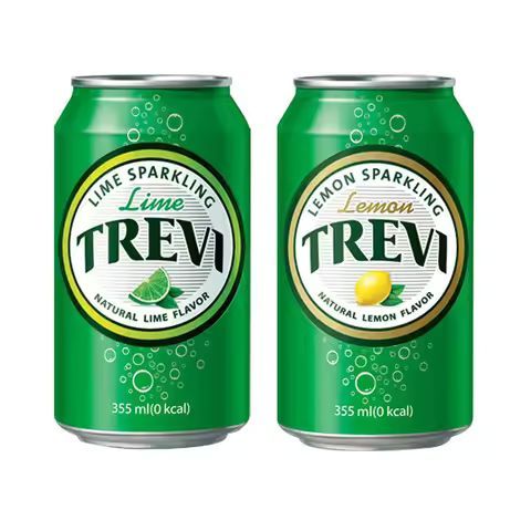 상품 이미지: 트레비 탄산수 레몬24 라임24 355ml 48캔