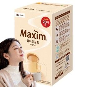 상품 이미지: 동서 맥심 화이트골드 커피믹스 150T+20T(170T) 연아커피