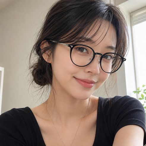 상품 이미지: 루시비아 여성 가벼운 블루라이트 차단 패션 안경 안경테