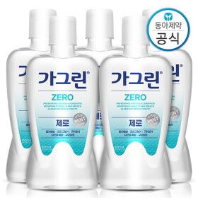 상품 이미지: 가그린 제로 가글 820ml 5개 구강청결제