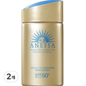 상품 이미지: 아넷사 퍼펙트 UV 선스크린 스킨케어 밀크 60ml(SPF50+) 2개 1+1