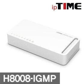 상품 이미지: IPTIME H8008-IGMP 기가 스위칭허브 8포트지원 IPTV지원