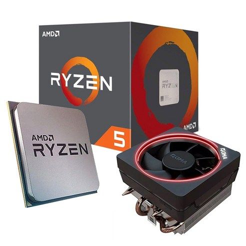 상품 이미지: AMD CPU RYZEN 5 1600 + 쿨러