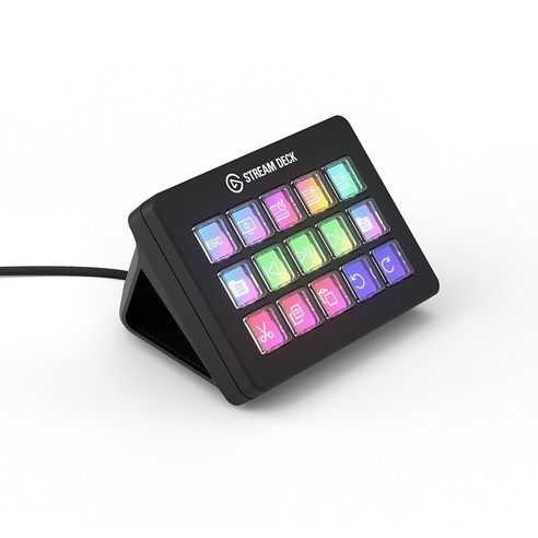 상품 이미지: 엘가토 Stream Deck Scissor Keys 스트림덱 시저 키 15Key 매크로 커스터마이징 / 공식 판매점
