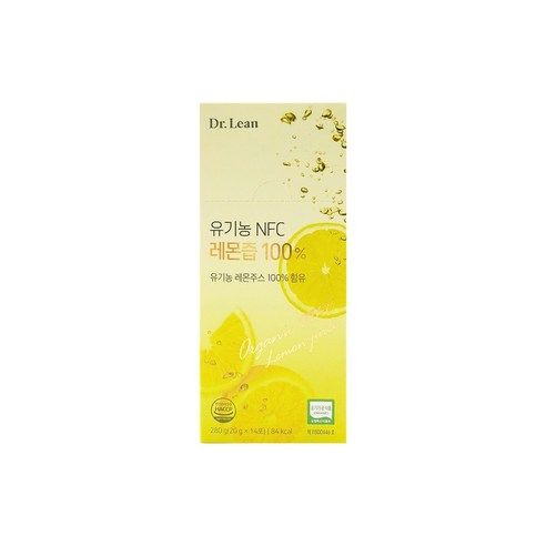 상품 이미지: 닥터린 유기농 NFC 레몬즙, 280g, 1개