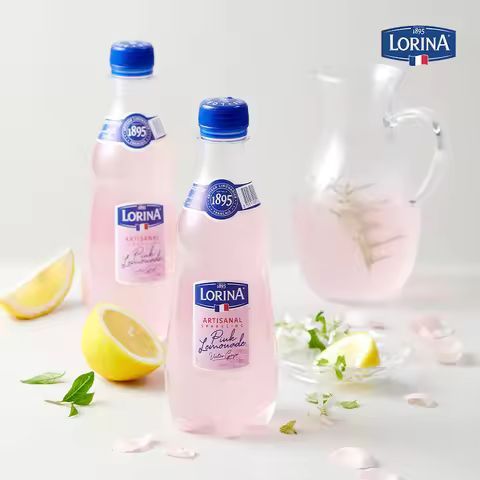 상품 이미지: 로리나 스파클링 핑크 레모네이드 탄산음료 420ml x 12입