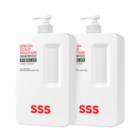 상품 이미지: 트리플에스 SSS 대용량 탈모완화샴푸 1+1 1350ml 비오틴 두피케어 약산성 기능성화장품