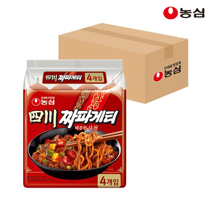 상품 이미지: 농심 사천짜파게티 137g, 32개