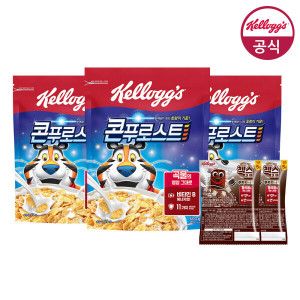 상품 이미지: 시리얼 콘푸로스트 600g x 3개 + 쿠키앤크림 30g