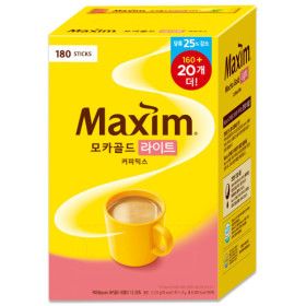상품 이미지: 맥심 모카골드 라이트 커피믹스 180T