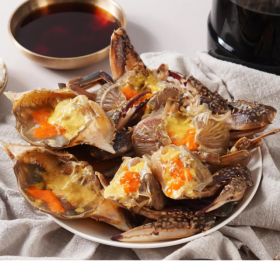 상품 이미지: 간장게장 2.5kg (4마리) / 국내산 서해안 암꽃게 간장게장