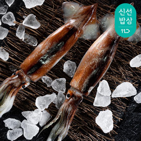 상품 이미지: 통통하고 신선하고 내장까지 손질한 손질 오징어 350g 5팩