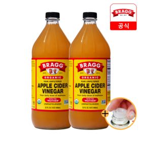 상품 이미지: 브래그 애사비 946ml 2개입 애플사이다비니거 유기농사과식초 공식수입원 무료배송