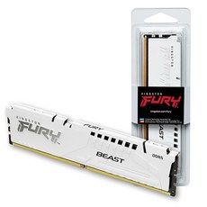 상품 이미지: [공식수입사] 킹스톤 FURY DDR5-6000 CL30 Beast 화이트 16GB 코잇
