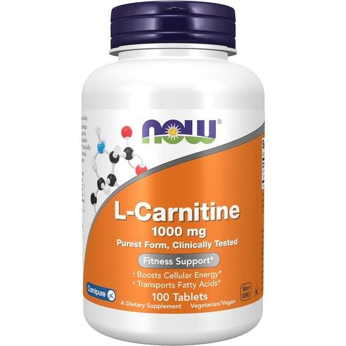 상품 이미지: 나우푸드 L-카르니틴 1000 mg 타블렛, 100정, 1개