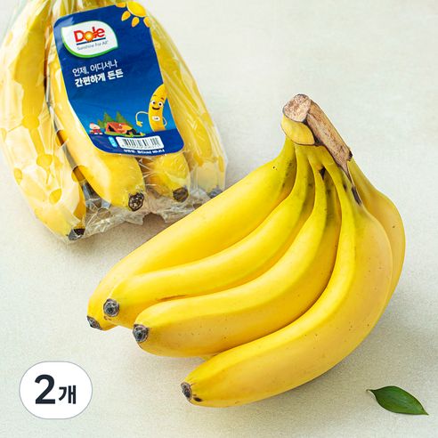 상품 이미지: 돌 코리아 바나나, 1kg 내외, 2개