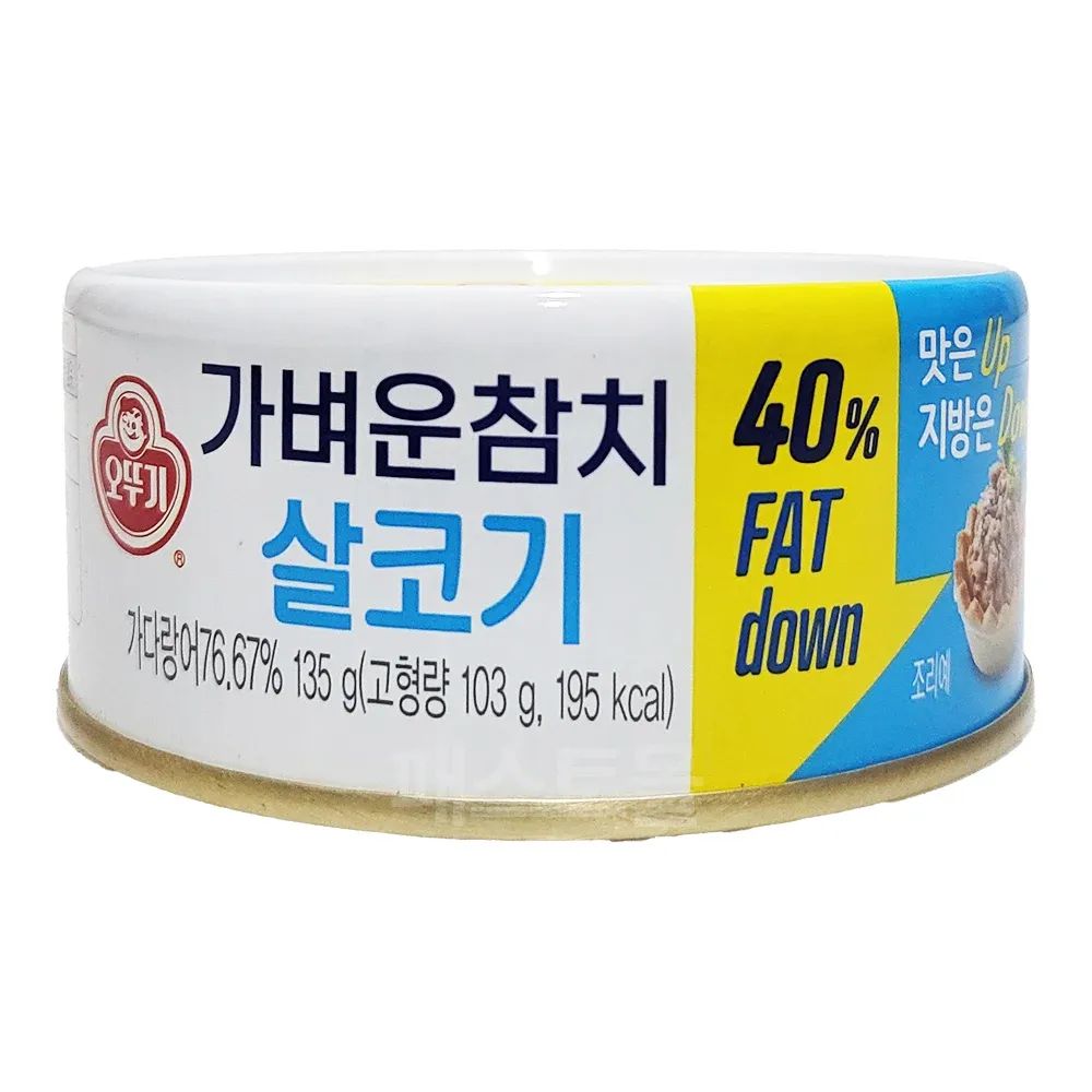 상품 이미지: 오뚜기 가벼운참치 살코기 135g