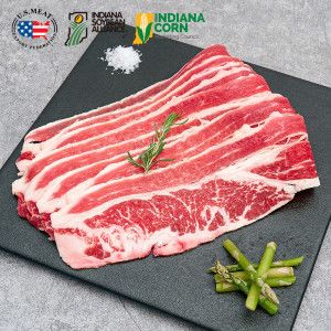상품 이미지: (신선집중) 빽패커 미국산 프리미엄 우삼겹 구이용 샤브용 250g x 8팩 (총2kg)