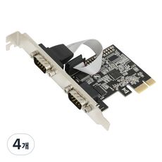 상품 이미지: 넥시 RS232 2포트 PCI-Express 카드 NX-RS232EX-2P / NX1328, 4개