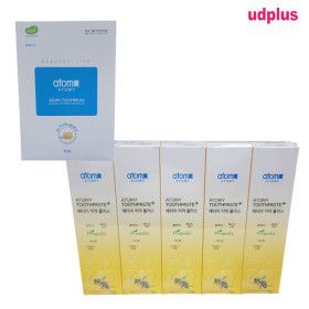 상품 이미지: 애터미 칫솔8개+치약200g 5개 미세모 자일리톨함유