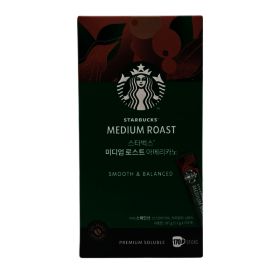 상품 이미지: 스벅 프리미엄 미디엄 로스트 170개 아메리카노 1.1g 대용량 스틱 파우더 커피  Starbucks Medium Roast