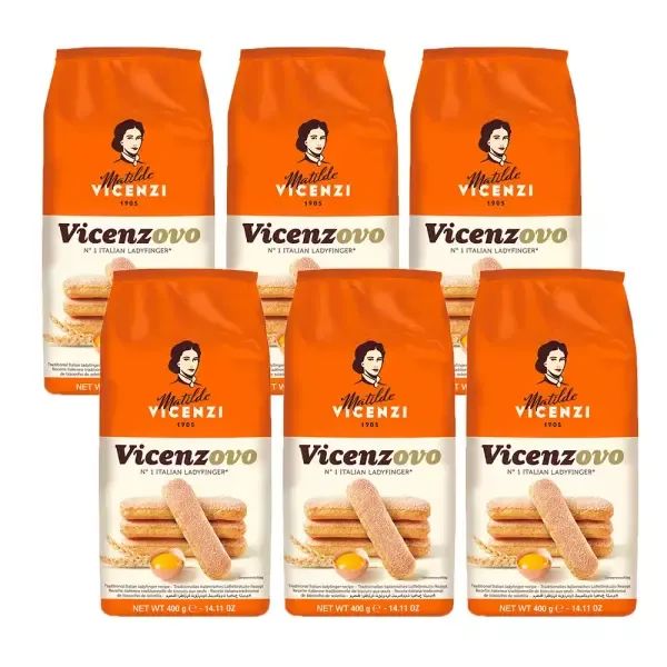 상품 이미지: 비첸지 사보이아르디 레이디 핑거 400g x 6개(1BOX) 비첸조보 티라미수 만들기