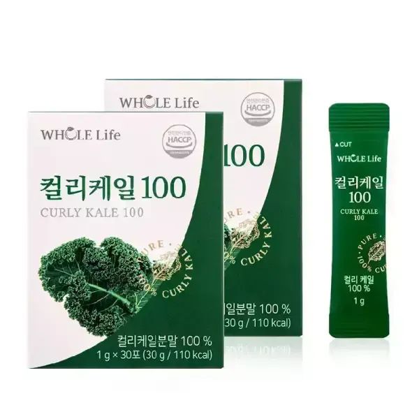 상품 이미지: 홀라이프 컬리케일 100 30입, 2개