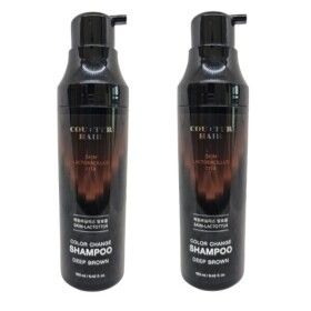 상품 이미지: 꾸띄르헤어샴푸 시즌4  새치 염색 샴푸 190ml 진갈색 2개