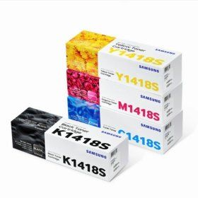 상품 이미지: (삼성)삼성 정품 CLT-K1418S C1418S M1418S Y1418S 토너 세트