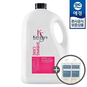 상품 이미지: 애경 케라시스 샤이닝 데미지 샴푸/린스 4L x1개 + 펌프 (+ 워시 180ml x2