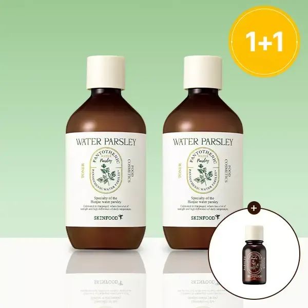 상품 이미지: [스킨푸드][1+1]판토테닉 워터파슬리 토너 300ml + (증정) 토너14ml