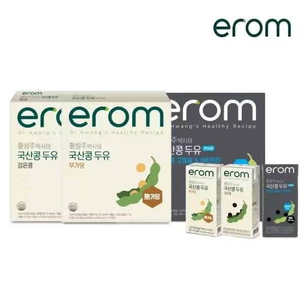 상품 이미지: 이롬 황성주 국산콩두유 16팩+16팩 골라담기 (무가당/검은콩/PLUS 검은콩고칼슘&비타민D)