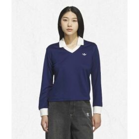 상품 이미지: 아디다스 ADIDAS 브이넥 롱 슬리브 티 - 다크블루 KD1471 2479100