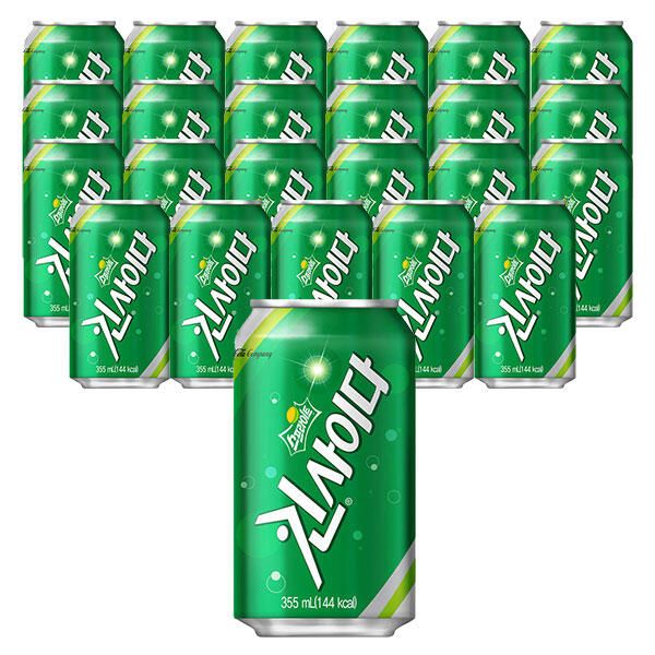 상품 이미지: 해태 킨사이다, 355ml, 24개