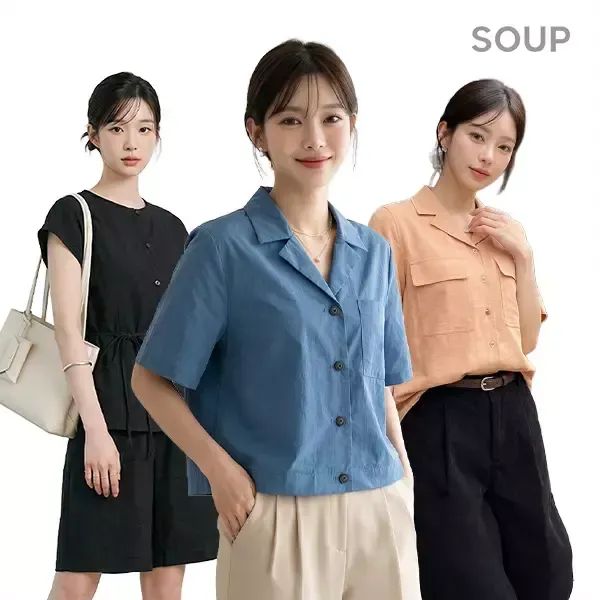 상품 이미지: [30%쿠폰+T5%][숲&비지트인뉴욕]여름 신상+아울렛 추가 BIG세일~89% 반팔티/블라우스/원피스 외