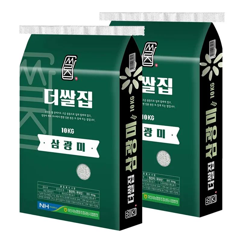 상품 이미지: 25년산 햅쌀 (특등급/단일품종) 아산시농협 더쌀집 삼광미 20kg(10kg+10kg)