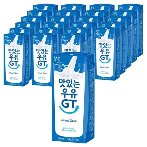 상품 이미지: 맛있는우유GT 멸균우유, 200ml, 24개