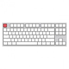 상품 이미지: 앱코 AK87 슬림 프로 3모드 로우 프로파일 유무선 기계식 키보드 (햇살축)