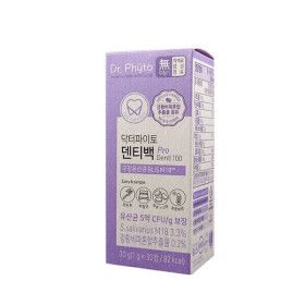 상품 이미지: 닥터파이토 덴티백 PRO 구강유산균 M18 1g x 30정
