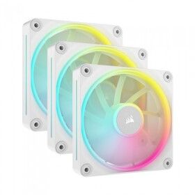상품 이미지: 커세어 CORSAIR iCUE LINK LX120 RGB STARTER KIT (화이트 3팩) 시스템 케이스쿨러